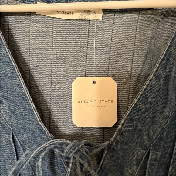 Altar'd State Denim Shiloh Mini Dress - Picture 6 of 11